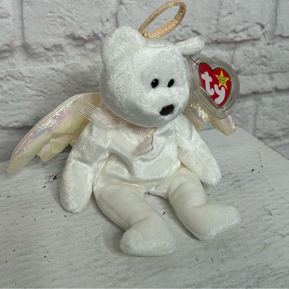 Ty Beanie Baby Halo Bear NWT - Picture 6 of 10
